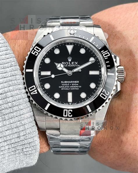 rolex submariner date no date|Rolex no date submariner review.